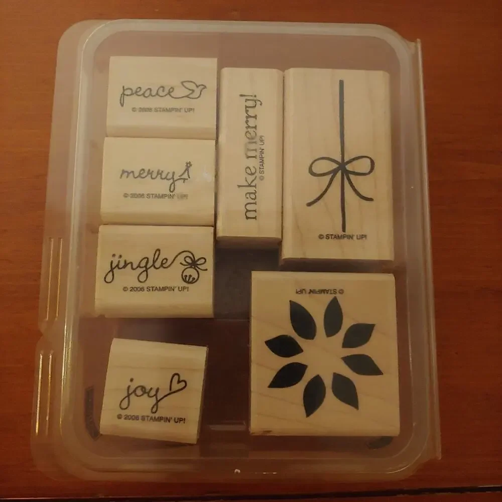 Stampin' UP! Holiday Themed Words Stamp Set